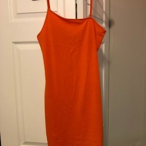 Orange dress